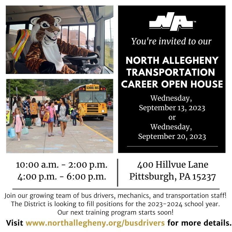 Sept. bus driver open house